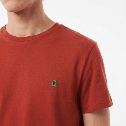 Camiseta Premium Roja Bambux Pima - Estilo y Confort