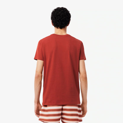 Camiseta Premium Roja Bambux Pima - Estilo y Confort